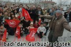 İlbadı’dan Gürbüz’e destek