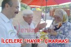 İLÇELERE “HAYIR” ÇIKARMASI