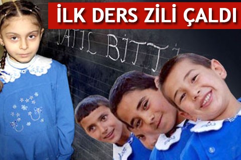 İLK DERS ZİLİ 176 BİN ÖĞRENCİ İÇİN ÇALDI