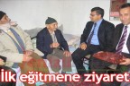 İlk eğitmene ziyaret