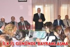 İLK İŞ GÜNÜNDE BAYRAMLAŞMA