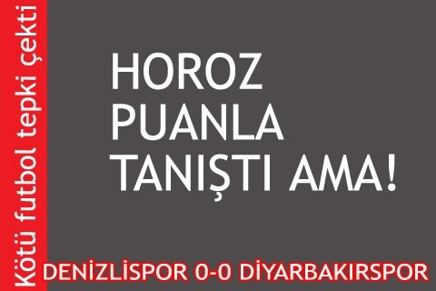 İlk puanla tanıştık ama!