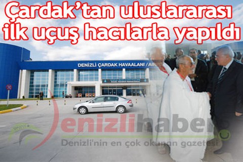 İlk uçuş hacılara