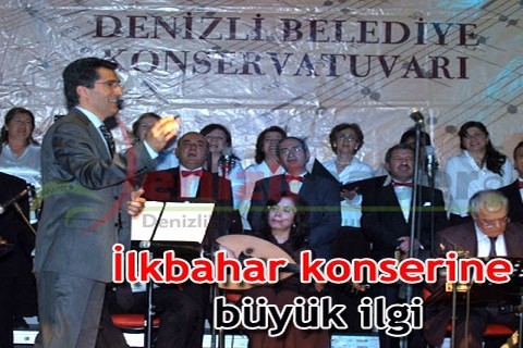 İlkbahar konserine büyük ilgi