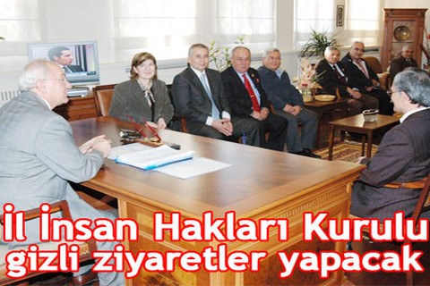 İnsan hakları için gizli ziyaret