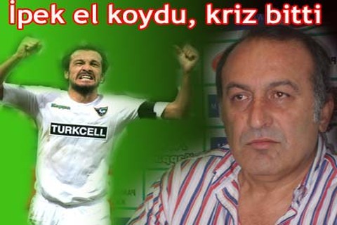 İpek el koydu, kriz bitti