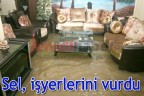 İş yerlerini su bastı