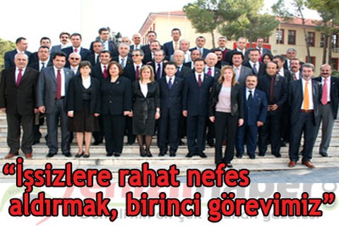 “İşsizlere rahat nefes aldıracağız”