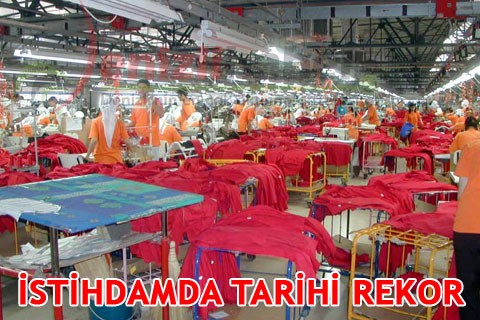 İSTİHDAMDA TARİHİ REKOR