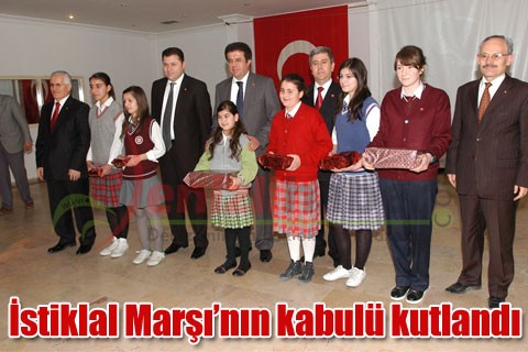 İstiklal Marşı’nın kabulü kutlandı
