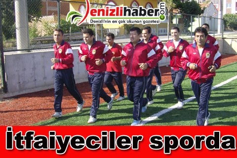 İtfaiyeciler sporda