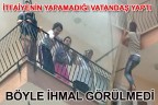 İTFAİYENİN YAPAMADIĞINI VATANDAŞLAR YAPTI