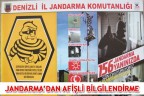 JANDARMA’DAN AFİŞLİ BİLGİLENDİRME