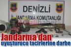 Jandarma’dan uyuşturucu tacirlerine darbe
