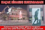 KAÇAK BİNASINI KURTARAMADI