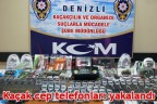 Kaçak cep telefonları yakalandı