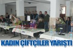 KADIN ÇİFTÇİLER YARIŞTI