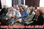 KADIN MECLİSİ’NDEN SAĞLIK EĞİTİMİ