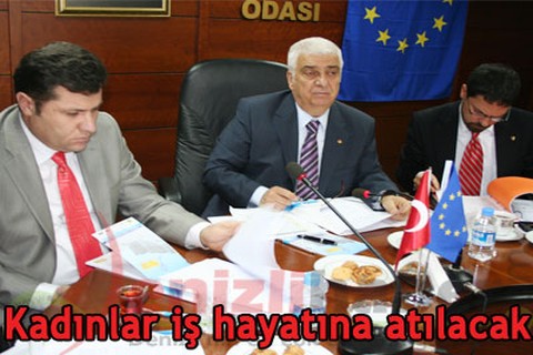 Kadınlar iş hayatına atılacak