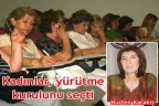 Kadınlar, yürütme kurulunu seçti