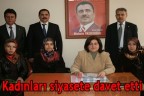 Kadınları siyasete davet etti