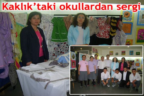 Kaklık’taki okullardan sergi