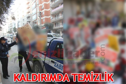 KALDIRIMDA TEMİZLİK
