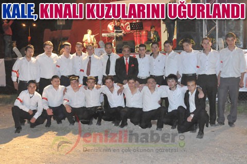 Kale, kınalı kuzularını uğurlandı
