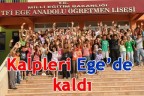 Kalpleri Ege’de kaldı