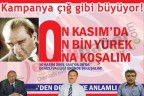 Kampanya çığ gibi büyüyor!