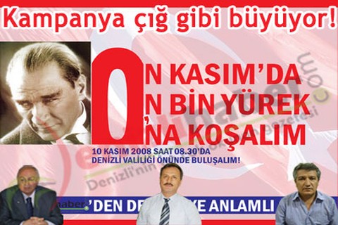 Kampanya çığ gibi büyüyor!