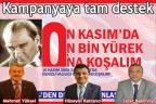 Kampanyaya tam destek