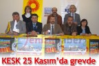 Kamu çalışanları 25 Kasım’da grevde