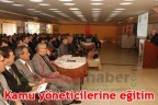 Kamu yöneticilerine eğitim