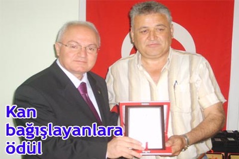 Kan bağışlayanlara ödül
