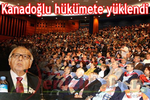Kanadoğlu hükümete yüklendi