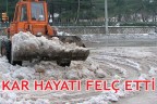 Kar hayatı felç etti