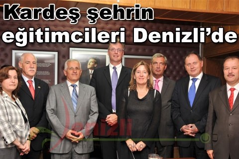Kardeş şehrin eğitimcileri Denizli’de