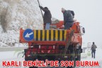 Karlı Denizli’de son durum