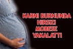 Karnı burnunda hırsızı mobese yakalattı