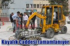 Kayalık Caddesi tamamlanıyor