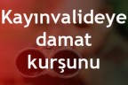 Kayınvalideye damat kurşunu