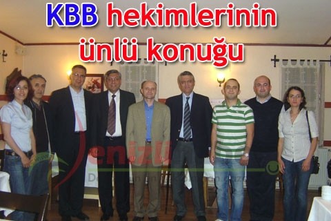 KBB hekimlerinin ünlü konuğu