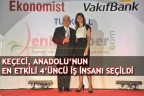KEÇECİ, ANADOLU’NUN EN ETKİLİ 4’ÜNCÜ İŞ İNSANI SEÇİLDİ