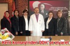 Kent konseyinden DDH’ye ziyaret