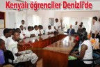 ”Kenyalı öğrenciler Denizli’de”