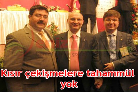 Kısır çekişmelere tahammül yok