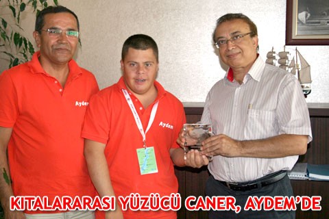 KITALARARASI YÜZÜCÜ CANER, AYDEM’DE