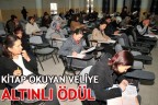 Kitap okuyan veliye altınlı ödül