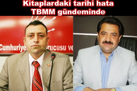 Kitaplardaki tarihi hata TBMM gündeminde